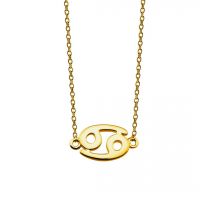 JWLS4U | Zodiac Sign Necklaces Gold 2